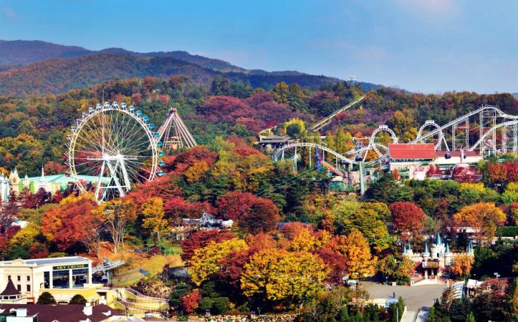 công viên giải trí Everland Hàn Quốc
