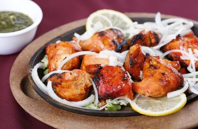 Tandoori Chicken ẩm thực Ấn Độ