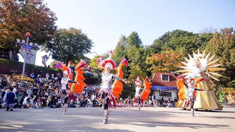Các hoạt động lễ hội theo mùa tại công viên Everland Hàn Quốc