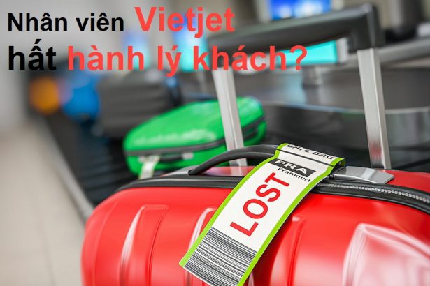 Tin nhân viên Vietjet hất hành lý của hành khách thật không?