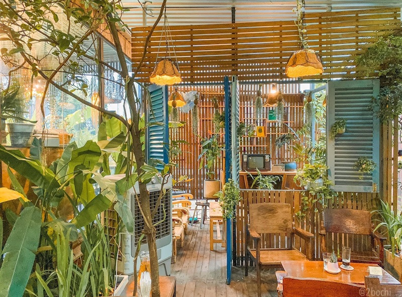 Cú Trên Cây- Quán cafe sân vườn Bình Thạnh được đông đảo thực khách đánh giá cao về không gian xanh của quán