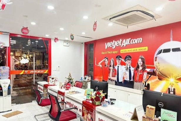 Phòng vé Vietjet TPHCM, địa chỉ phòng vé máy bay Vietjet