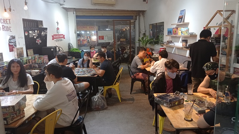 Station - Cafe boardgame Sài Gòn.