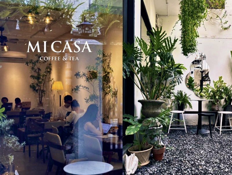 Mi Casa - Địa chỉ cafe sân vườn Phú Nhuận mát mẻ.
