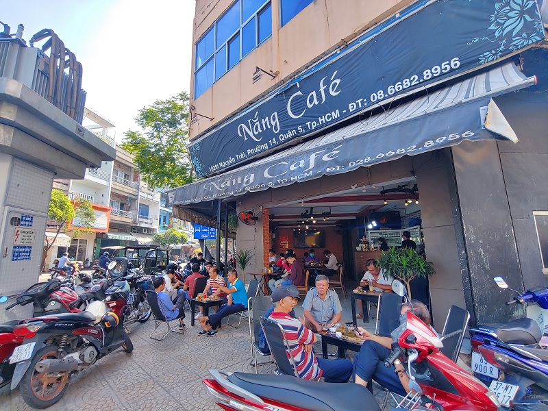 Nắng - Quán cafe đường Nguyễn Trãi quận 5.