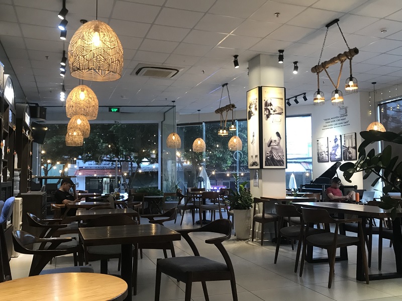 Trung Nguyên E-Coffee - Quán cafe Trương Công Định Tân Bình.