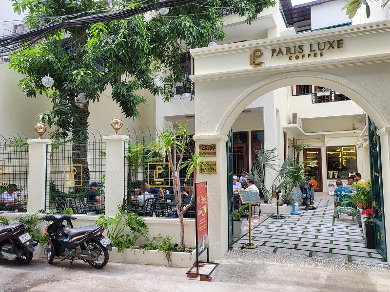 Paris Luxe Coffee - Địa chỉ quán cafe đẹp ở Tân Bình đông khách.