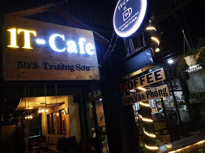 Cafe 1T - Quán cafe đường Trường Sơn Tân Bình.